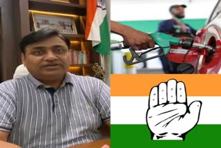 petrol diesel price hike, rajasthan congress target modi government