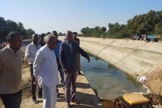 Narmada Canal Project,  Sukhram Bishnoi latest news