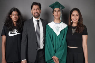 Madhuri Dixit is a 'proud parent' as son Arin graduates from high school