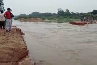 bridge collapsed at debra after cyclone yaas hit