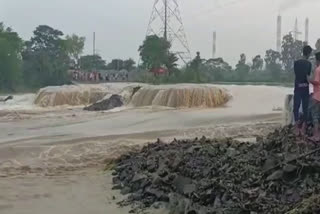 yaas cyclone destroyed national highway 80 in sahibganj