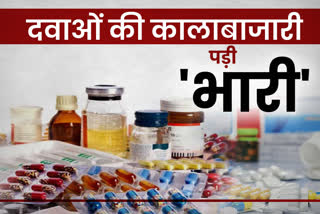 राजस्थान में दवाओं की कालाबाजारी, Rajasthan Drug Control Department