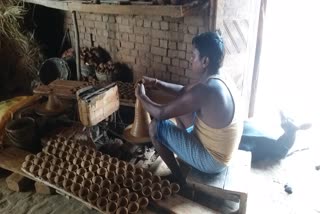 potters facing economic problems due to lockdown in jamtara