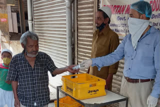 Messiah Foundation distributed food to people