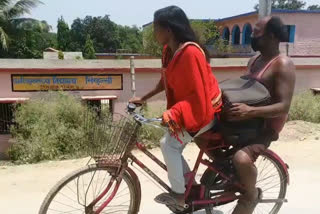 Cycle Girl Jyoti father died