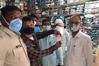 garment trader fined Parbhani