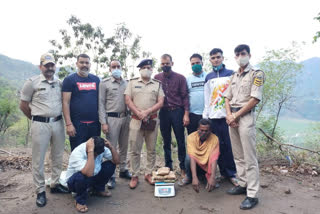 Two arrested with more than 5 kg of opium in Bilaspur