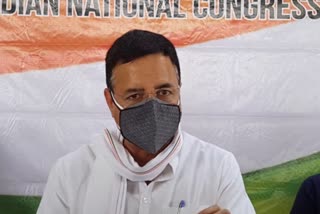 randeep surjewala lack of corona medicines haryana