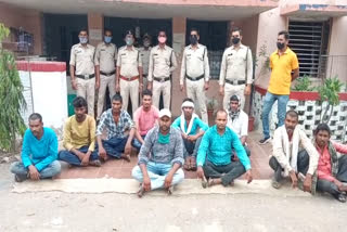 police-arrested-two-people-including-sarpanch-husband-for-violence-in-balodabazar