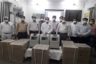 श्रीगंगानगर जिला चिकित्सालय, 10 ऑक्सीजन कंसंट्रेटर, Sri Ganganagar District Hospital,  10 oxygen concentrator, sriganganagar news