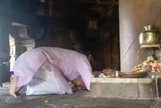 VD Sharma visited the famous Matangeshwar Mahadev temple