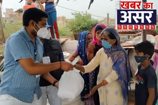 due to etv bharat Hindu refugees got help from people delhi