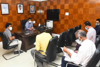 collector review on jagananna housing scheme