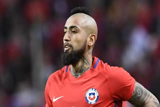 Chile  midfielder  Inter Milan  ആര്‍തുറോ വിദാല്‍  Arturo Vidal  ലോകകപ്പ് യോഗ്യത മത്സരങ്ങള്‍  ലോകകപ്പ്