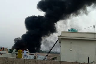 narnaul Oil Mill fire