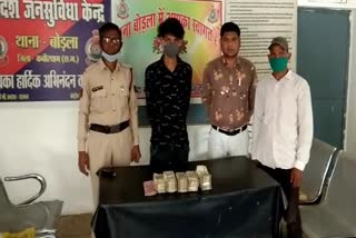 Police arrested two accused with Rs 15 lakh