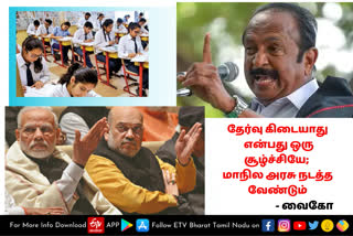 நீட் தேர்வு எழுதுகின்ற மாணவர்களின் நலனில் பிரதமருக்கு அக்கறை இல்லையா? - வைகோ