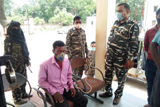 naxalite arrested in lohardaga