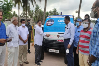 oxygen cylinders donation by private company