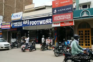 sriganganagar news, Shops open in Sriganganagar