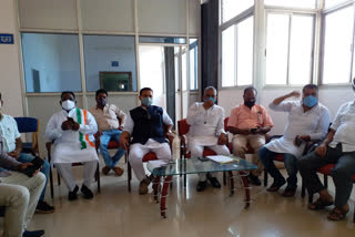 Jashpur Congress on case of bagicha SDM and Health Department scam