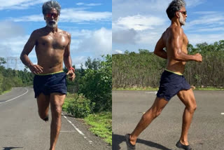 Milind Soman  Milind Soman instagram  Milind Soman shares glimpse of first 10k run  Milind Soman shares glimpse of first 10k run post COVID-19 recovery  കൊവിഡിനെ ഓടി തോല്‍പ്പിച്ച് മിലിന്ദ് സോമന്‍  മിലിന്ദ് സോമന്‍  മിലിന്ദ് സോമന്‍ വാര്‍ത്തകള്‍  മിലിന്ദ് സോമന്‍ ഫാഷന്‍  മിലിന്ദ് സോമന്‍ വാര്‍ത്തകള്‍