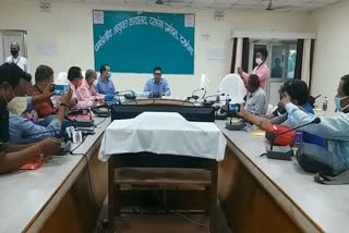 divisional commissioner held meeting with graduate and teacher candidates