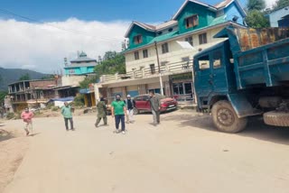 جموں و کشمیر: ضلع رامبن میں کورونا لاک ڈاؤن کا سختی سے نفاذ  