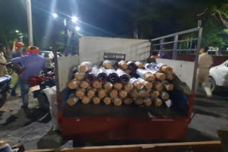 226 Oxygen Cylinder Recover From Katihar Railway Station