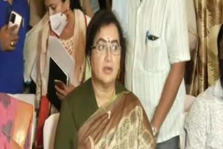  MP Sumalatha visit illegal mining place in mandya