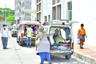 Shortage of beds in hospitals