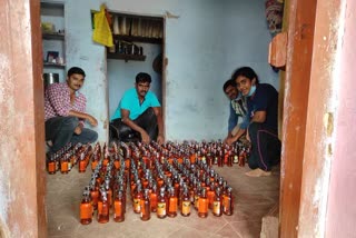 299 liquor bottles confiscated