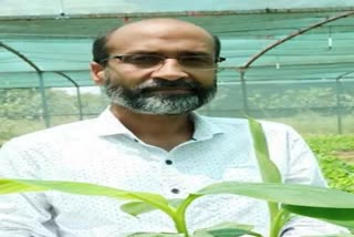 कृषि वैज्ञानिक विनोद कुमार सिंह.