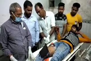 young man shot for protesting against loot 