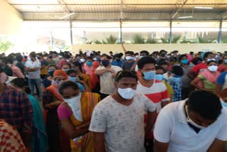covid vaccination for super spreaders in warangal urban district hanmakonda