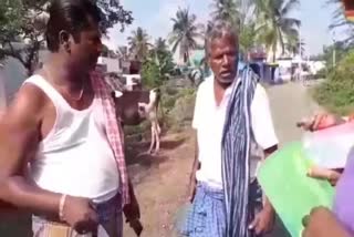 Tirupattur old man refuse to get Covid 19 Vaccine - Video Viral