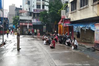 Thane police action on citizens