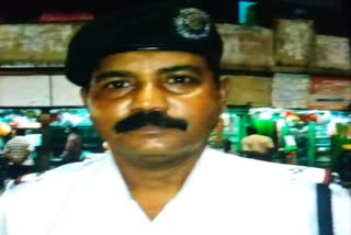Accidental death of an asi, kolkata, garden toch police station