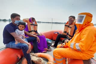 NDRF relief and rescue operations continue