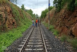 olice investigation about Conspiracy to overturn freight train in Erode