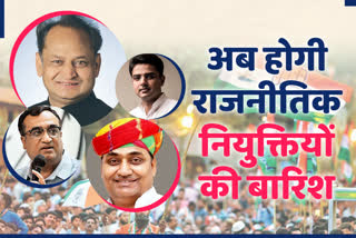 political appointment in rajasthan,  Rajasthan Congress