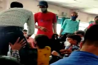 fight between girl and boy