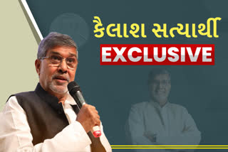 Nobel peace prize winner Kailash Satyarthi exclusive interview with etv bharat