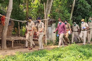 আরামবাগে ভোট পরবর্তী পরিস্থিতি খতিয়ে দেখল বর্ধমান রেঞ্জের স্পেশাল আইজি