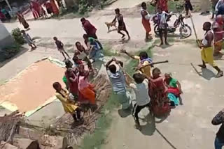 Fight between two parties over land dispute in Begusarai