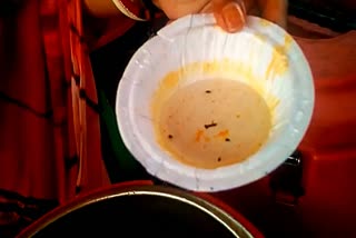 insects in indira rasoi vegetable in jaipur video viral