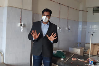 DC inspected Sadar Hospital in seraikela