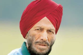 Milkha Singh  ETV Bharat  മില്‍ഖാ സിങ്  ഇടിവി ഭാരത്  ചണ്ഡീഗഢിലെ സ്വകാര്യ ആശുപത്രി  സ്പ്രിന്‍റ് ഇതിഹാസം  ആരോഗ്യനില തൃപ്തികരം