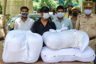 noida police arrested 3 ganja smugglers