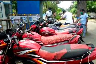 3 bike thieves arrested from ashoknagar 12 bike recover